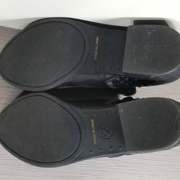 Lucky Brand Bartalino Bootie, Black Leather, Womens Size 8 M / 38 - Picture 11 of 11